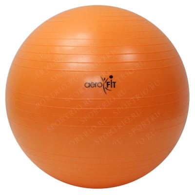 Гимнастический мяч, 75см, оранжевый Aerofit FT-ABGB-75