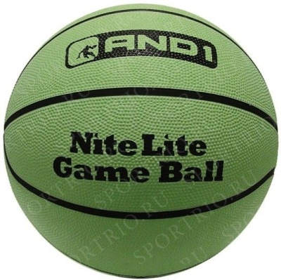 Баскетбольный мяч (размер 7) AND1 Nite Lite